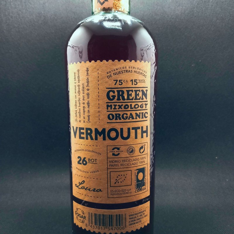 Vermouth Green Mixology Organic